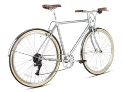 6KU Odyssey 8spd City Bike - Brandford Silver -Bicycle Equip Store 0043886 6ku odyssey 8spd city bike brandford silver