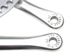 6KU 8-Speed Crankset -Silver -Bicycle Equip Store 0044085 6ku 8 speed crankset silver