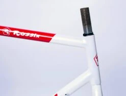 Rossin Red And White Frameset 56cm -Bicycle Equip Store 0044331 rossin red and white frameset 56cm