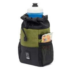 Chrome Doubletrack Feed Bag - Olive Branch -Bicycle Equip Store 0045035 chrome doubletrack feed bag olive branch