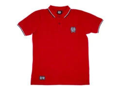 BLB Tipped Polo Shirt - Barbados Cherry -Bicycle Equip Store 0046748 blb tipped polo shirt barbados cherry