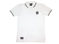 BLB Tipped Polo Shirt - White