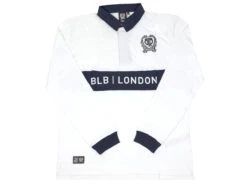 BLB Rugby Shirt - White -Bicycle Equip Store 0046791 blb rugby shirt white